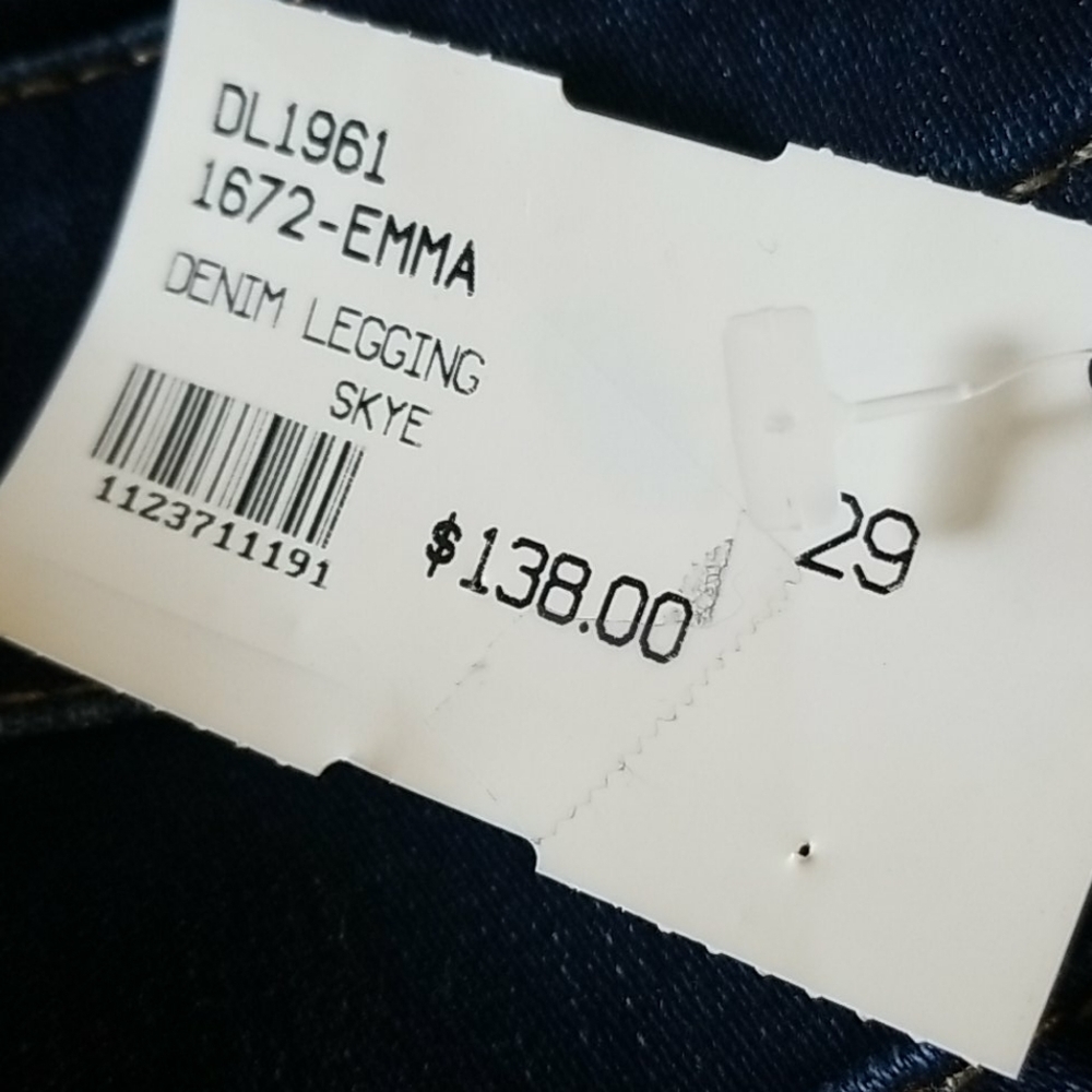 DL1961 // emma legging denim jeans skye nwt - Picture 12 of 13